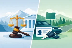 Court Suspension Versus DMV Suspension in Oregon